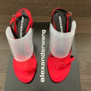 ALEXANDER WANG KAIA HEELS SIZE 41